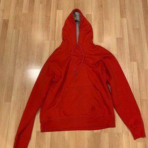 Red Champion hoodie Size Large